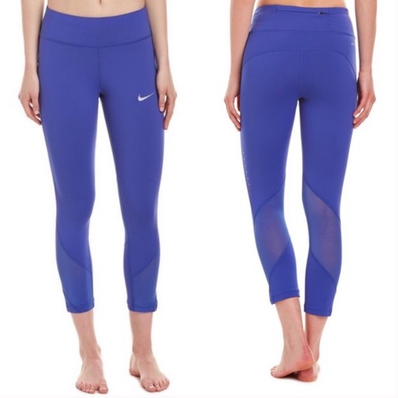 Nike Pants - Nike Epic Lux Tight Crop Running Pants• size Large